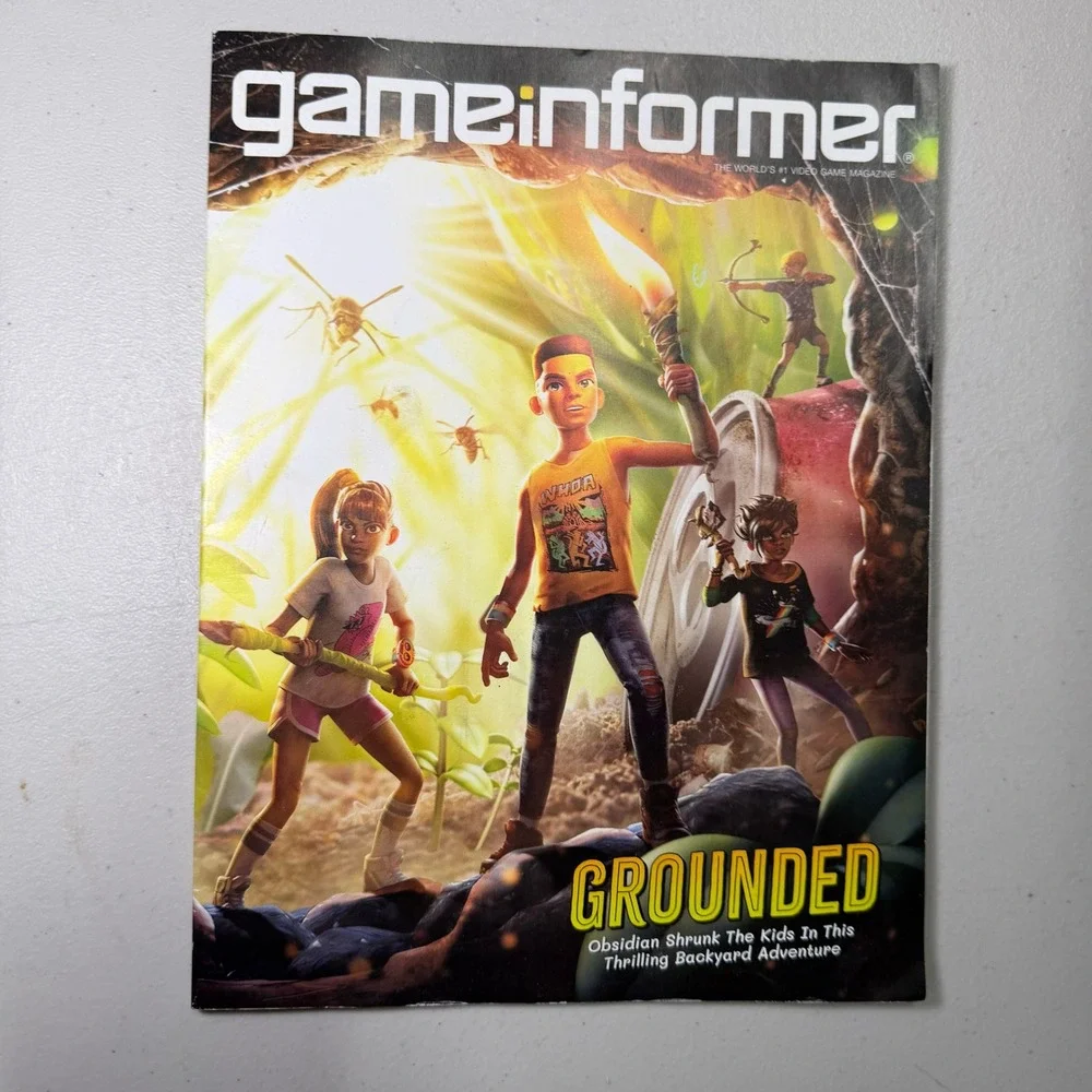 Game Informer Magazine Grounded Obsidian Entertainment Issue Video‎ Game News